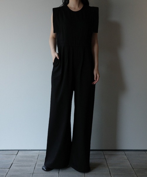 サロペット・オーバーオール・オールインワン CLANE SQUARE SLEEVE ALL IN ONE CLANE SQUARE SLEEVE DENIM ALL IN ONE（サロペット