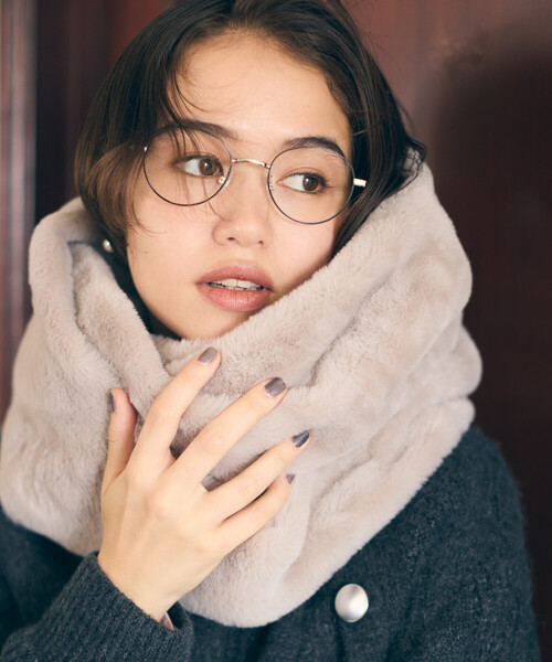 セール】フェイクファースヌード（ネックウォーマー/スヌード）｜MONO