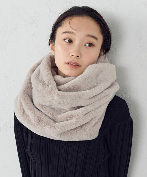 セール】フェイクファースヌード（ネックウォーマー/スヌード）｜MONO