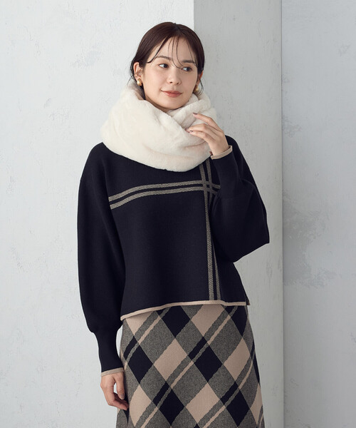 セール】フェイクファースヌード（ネックウォーマー/スヌード）｜MONO