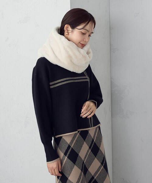 セール】フェイクファースヌード（ネックウォーマー/スヌード）｜MONO