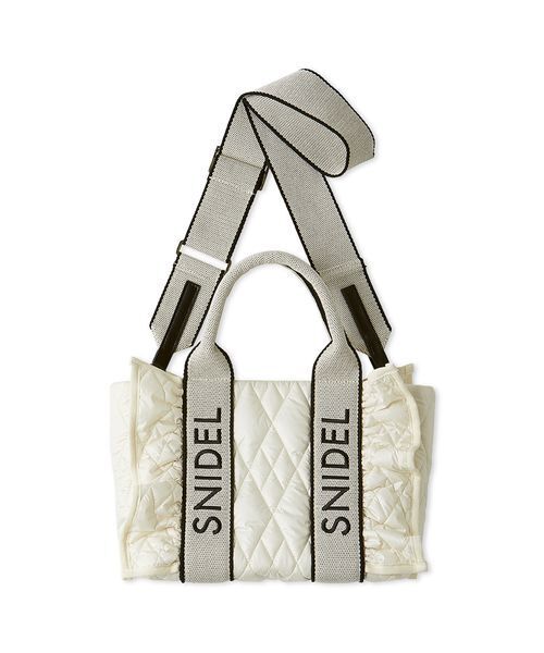 snidel　キルティングロゴバッグ　スナイデル SNIDEL（スナイデル）の「キルティングロゴバッグ（ショルダー