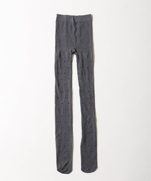 PHILLY（フィリー）の「ドットタイツ（タイツ/ストッキング・レディース・グレー・FREE）」の6枚目の写真