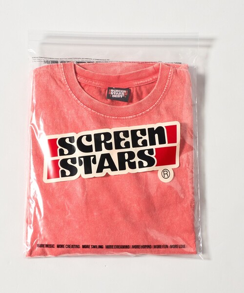SCREEN STARS（スクリーンスターズ）の「【別注】＜SCREEN STARS＞GLR フェード クルーネック ロングスリーブ Tシャツ（Tシャツ/カットソー・メンズ・ベージュ/レッド/ブラック・L/XL/M）」の17枚目の写真