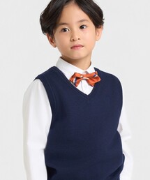 COMME CA ISM（コムサイズム）の「レジメンタルストライプ 蝶タイ・スカーフセット（蝶ネクタイ）」