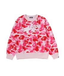 BATHING APEトレーナー ピンク A BATHING APE｜アベイシングエイプのスウェット（ピンク/桃色系