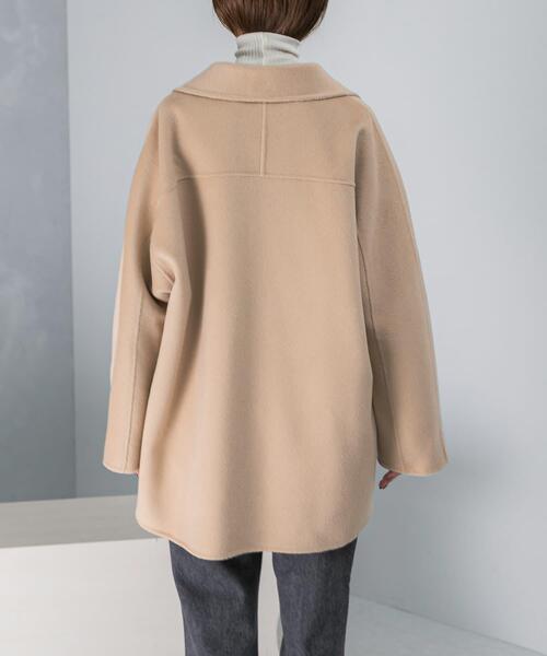 美品 URBAN RESEARCH エコファージップコート キャメル