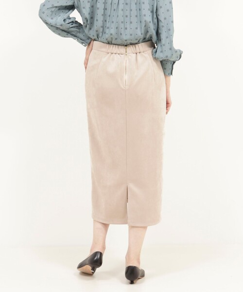 MICO COULIER(ミコクリエ)の「マシュマロスウェードタイトスカート(スカート・レディース・チャコールグレー/グレイッシュベージュ/ピンク・36/38)」の21枚目の写真