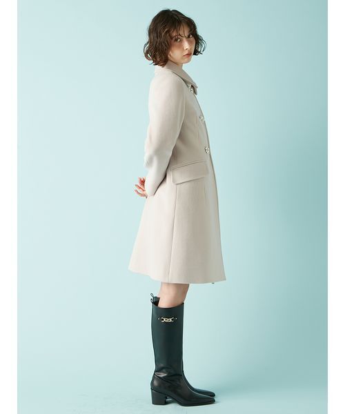 LILY BROWN（リリーブラウン）の「[L.B CANDY STOCK]ダブルビジューミディコート（チェスターコート・レディース・アイボリー/ブラック・0/1）」の16枚目の写真