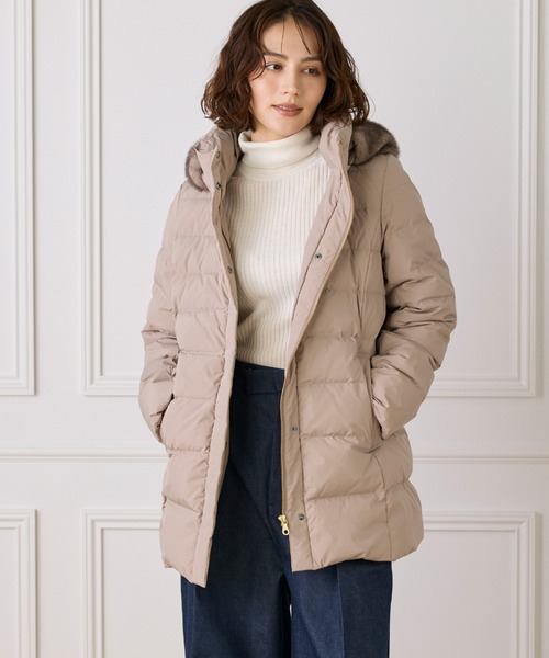 INED（イネド）の「3WAYミドルダウンコート《Re:DOWN》（ダウン
