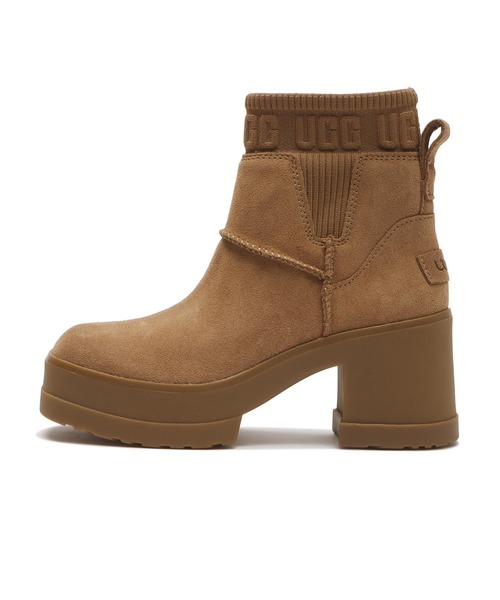 UGG(アグ)の「W MOXY CHELSEA 1173724-CHE(ブーツ・レディース・ブラウン・7h/8/6/6h/7/5h)」の1枚目の写真