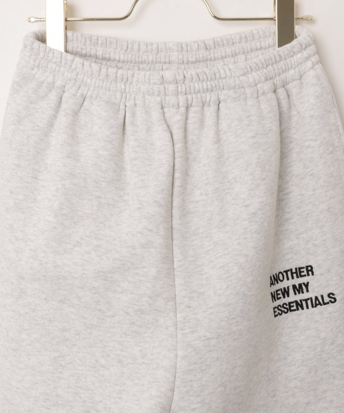 ANME（アンメ）の「裏起毛ロゴ刺繍ANMEスウェットパンツ（スウェットパンツ・レディース・ブラック/ブラウン/オフホワイト/オートミール・L/M/XXL/XL）」の19枚目の写真
