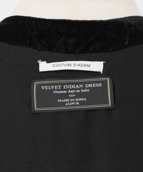 COUTURE D'ADAM/クチュールドアダム】Velvet Embroidery Jacket 【公式