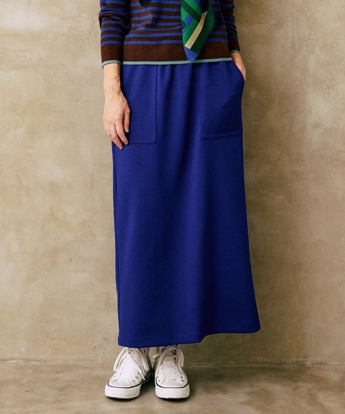 LA MARINE FRANCAISE（マリン フランセーズ）の「ダンボールタイトスカート（スカート・レディース・チャコールグレー/ブルー/ネイビー・0/1）」の3枚目の写真