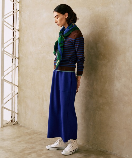 LA MARINE FRANCAISE（マリン フランセーズ）の「ダンボールタイトスカート（スカート・レディース・チャコールグレー/ブルー/ネイビー・0/1）」の11枚目の写真