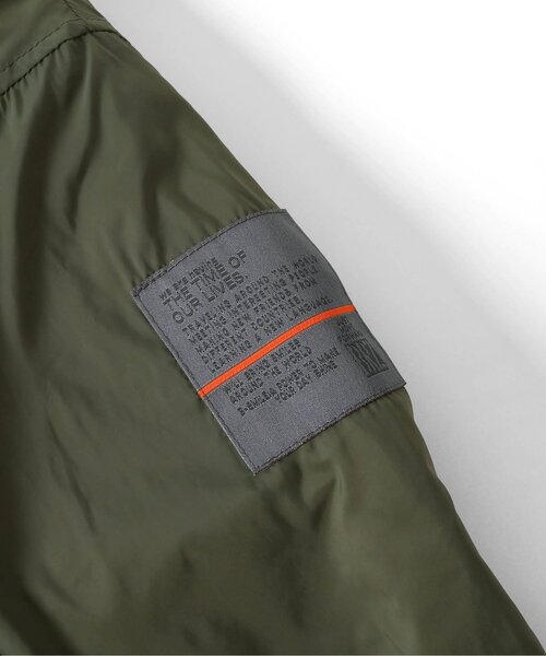 BREEZE(ブリーズ)の「【いつでもあったか機能綿】フードがしまえるモンスターコート(モッズコート・キッズ・ブラック/カーキ・150/140/130/120/110/100/90)」の22枚目の写真