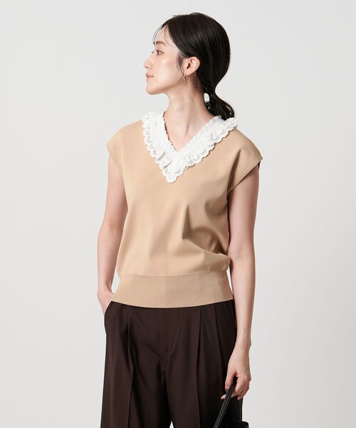 UNITED ARROWS（ユナイテッドアローズ）の「スカラップ レース フリル