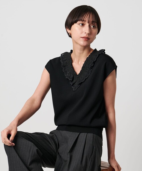 UNITED ARROWS（ユナイテッドアローズ）の「スカラップ レース フリル