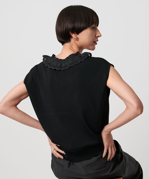 UNITED ARROWS（ユナイテッドアローズ）の「スカラップ レース フリル