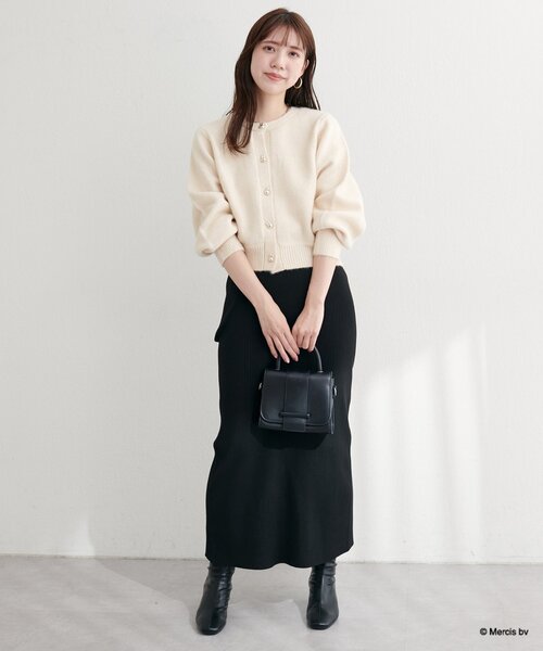 miffyコラボ】miffy釦ニットカーデ（カーディガン/ボレロ）｜natural