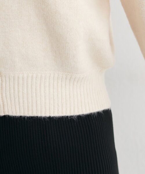 natural couture(ナチュラルクチュール)の「【miffyコラボ】miffy釦ニットカーデ(カーディガン/ボレロ・レディース・ブラウン/ピンク/ブルー/グレー/オフホワイト/グレイッシュベージュ・FREE)」の16枚目の写真