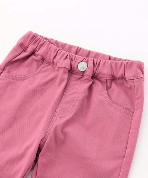 apres les cours（アプレレクール）の「【WEB限定/ジュニア対応】ハートポケット裾フリルパンツ（その他パンツ・キッズ・ローズ/ブラック・110/120/130/140/80/90/100）」の4枚目の写真