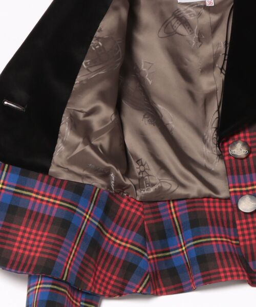 TARTAN CHECKﾗﾌﾞｼﾞｬｹｯﾄ（その他アウター）｜Vivienne Westwood