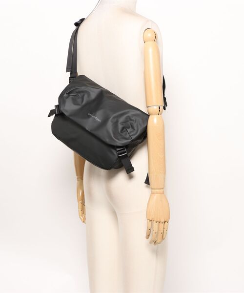 Burner(バーナー)の「【OKUOKU 0909】フラップメッセンジャーバッグ oku-bag-14-17(ショルダーバッグ・メンズ・ブラック・FREE)」の5枚目の写真
