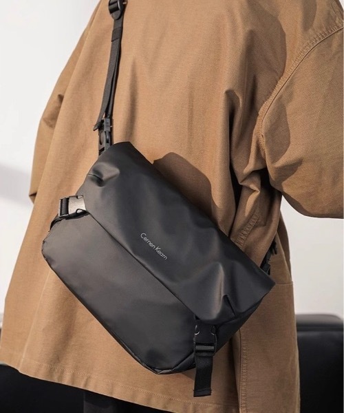 Burner(バーナー)の「【OKUOKU 0909】フラップメッセンジャーバッグ oku-bag-14-17(ショルダーバッグ・メンズ・ブラック・FREE)」の9枚目の写真
