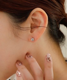 JewCas（ジュアキャス）の「【金属アレルギー対応ノットアレプラス】プリズムピアス[NOP0138]（ピアス（両耳用））」