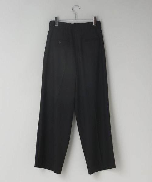 LOWRYS FARM（ローリーズファーム）の「【LFM(U)】キモウワイドタックスラックスパンツ　 601661（スラックス・メンズ・ブラウン/ブラック・MEDIUM/LARGE）」の15枚目の写真