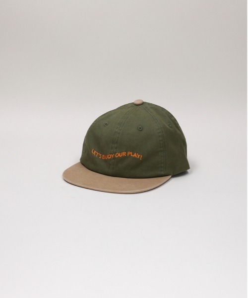 Right-on（ライトオン）の「【Refurbish】メッセージストレートキャップ（キャップ・キッズ・カーキブラウン/グレー/ブラック・フリー）」の3枚目の写真