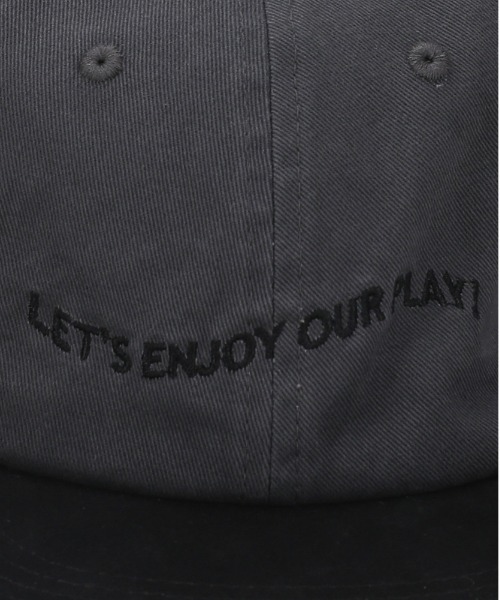 Right-on（ライトオン）の「【Refurbish】メッセージストレートキャップ（キャップ・キッズ・カーキブラウン/グレー/ブラック・フリー）」の10枚目の写真