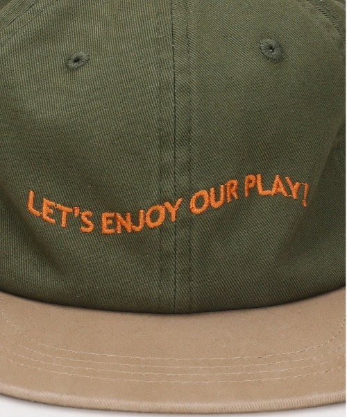 Right-on（ライトオン）の「【Refurbish】メッセージストレートキャップ（キャップ・キッズ・カーキブラウン/グレー/ブラック・フリー）」の12枚目の写真