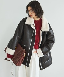 MIRROR STOKE | 【ZOZO限定】BOA REVERSIBLE MOUTON JACKET/ボアリバーシブルムートンジャケット(その他アウター)