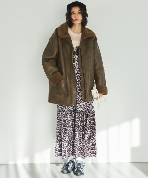 セール】【ZOZO限定】BOA REVERSIBLE MOUTON JACKET/ボアリバーシブル