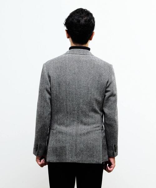 MEN'S MELROSE（メンズメルローズ）の「ブリティッシュウールコンフォートジャケット | 防シワ / 防臭 / 保温（テーラードジャケット・メンズ・グレー/ネイビー・4/3/2）」の15枚目の写真