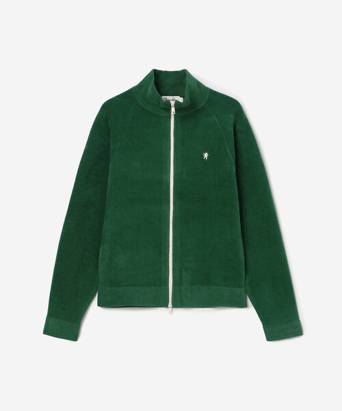 セール】Gymphlex | コットンベロア スタンドカラージップジャケット