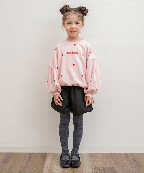 BREEZE（ブリーズ）の「【ジュニア対応】キルトバルーンショートパンツ（その他パンツ・キッズ・ブラウン/ブラック・80/90/100/110/120/130/140）」の4枚目の写真