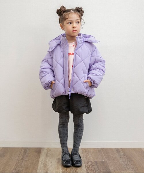 BREEZE（ブリーズ）の「【ジュニア対応】キルトバルーンショートパンツ（その他パンツ・キッズ・ブラウン/ブラック・80/90/100/110/120/130/140）」の8枚目の写真