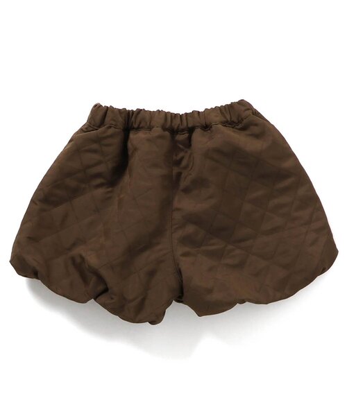 BREEZE（ブリーズ）の「【ジュニア対応】キルトバルーンショートパンツ（その他パンツ・キッズ・ブラウン/ブラック・80/90/100/110/120/130/140）」の9枚目の写真