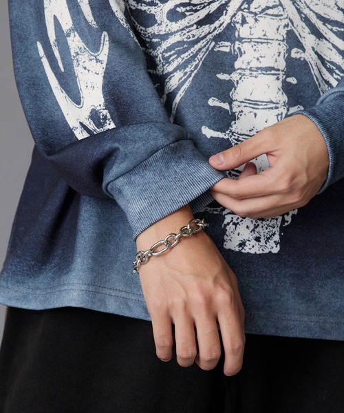 Theater code（シアターコード）の「【60%OFF】All-over print Crewneck jersey shirt / オーバープリント クルーネックスウェット（スウェット・メンズ・ブラック/ブラック×レッド・M/L）」の20枚目の写真