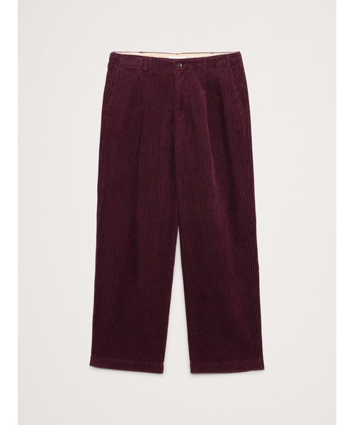 Banana Republic（バナナリパブリック）の「◆ルーズ プリーツ コーデュロイ パンツ（その他パンツ・メンズ・バーガンディー/オフホワイト・28W 30L/34W 30L/33W 30L/32W 30L/30W 30L/31W 30L/29W 30L）」の10枚目の写真