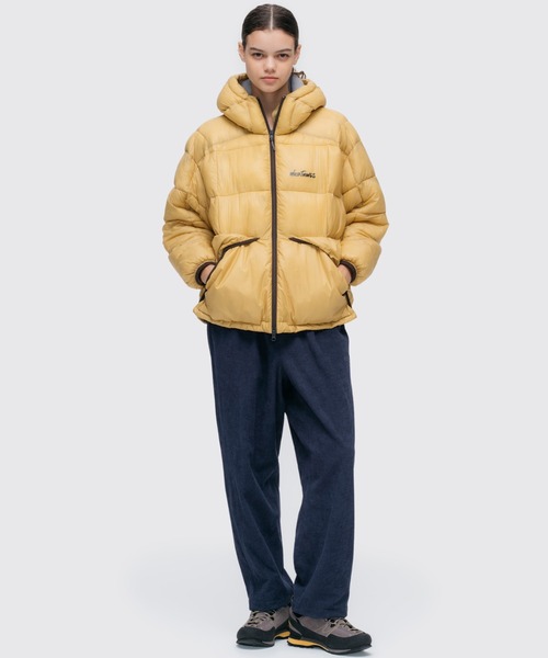 WILD THINGS（ワイルドシングス）の「WILD THINGS/ワイルドシングス BIVOUAC LOFT JACKET LOFTECH ブランドロゴ ダウンジャケット ポケッタブル（ダウンジャケット/コート・メンズ・ブラック/レッド/マスタード・M/L/XL）」の11枚目の写真