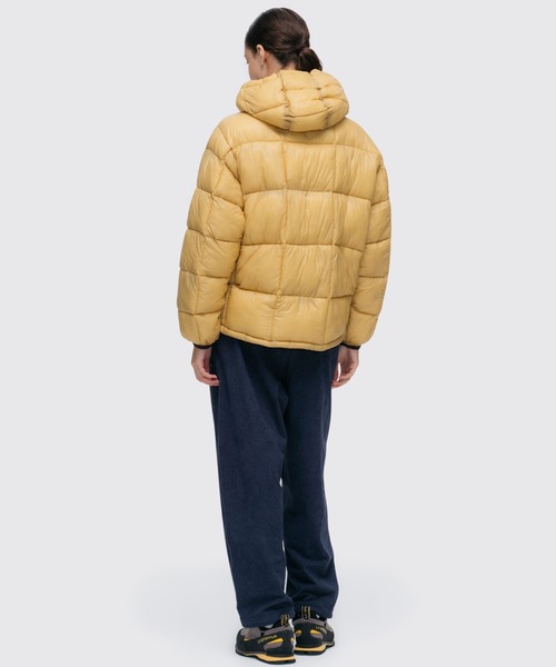 WILD THINGS（ワイルドシングス）の「WILD THINGS/ワイルドシングス BIVOUAC LOFT JACKET LOFTECH ブランドロゴ ダウンジャケット ポケッタブル（ダウンジャケット/コート・メンズ・ブラック/レッド/マスタード・M/L/XL）」の13枚目の写真