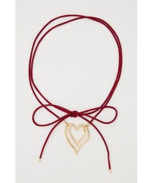 SLY(XC)HEART CHARM CHOKER n[g`[ `[J[(`[J[)