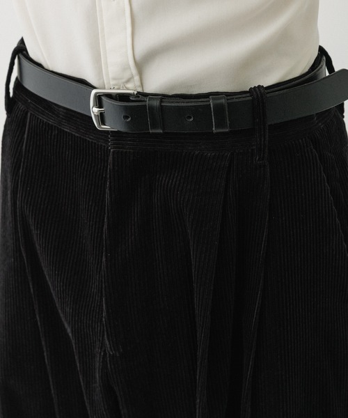 ADAM ET ROPE'（アダムエロペ）の「コーデュロイ バギー スラックス（その他パンツ・メンズ・グレー/オフホワイト/ブラック・M/L）」の12枚目の写真