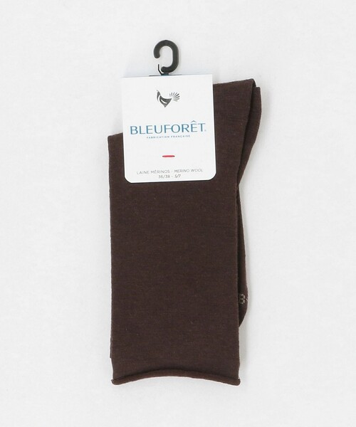 BLEU FORET(ブルーフォレ)の「<BLEU FORET>6700 SOLID ANKLE(ソックス/靴下・レディース・ブラック/ダークブラウン/ピンク/ダークグレー・FREE)」の4枚目の写真
