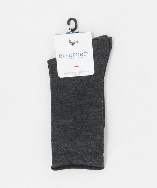 BLEU FORET(ブルーフォレ)の「<BLEU FORET>6700 SOLID ANKLE(ソックス/靴下・レディース・ブラック/ダークブラウン/ピンク/ダークグレー・FREE)」の3枚目の写真