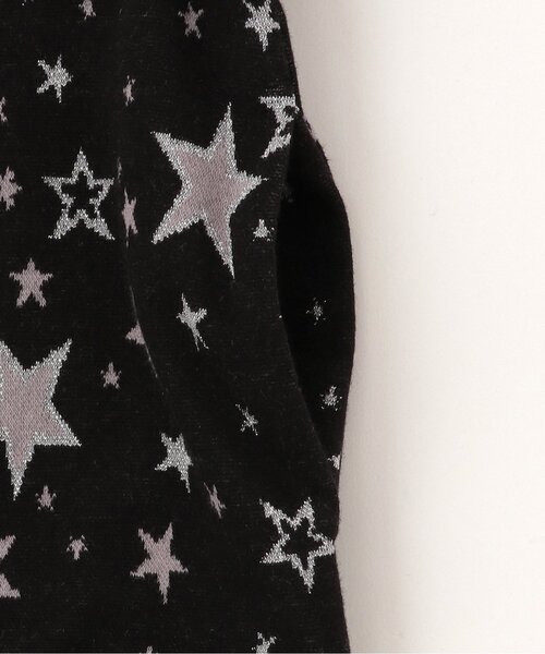 kate spade new york kids(ケイトスペードニューヨーク)の「スターダストジャカードパーカ(パーカー・キッズ・ブラック/オフホワイト・150cm/120cm/130cm/140cm/160cm)」の7枚目の写真